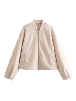 Куртка-бомбер оверсайз