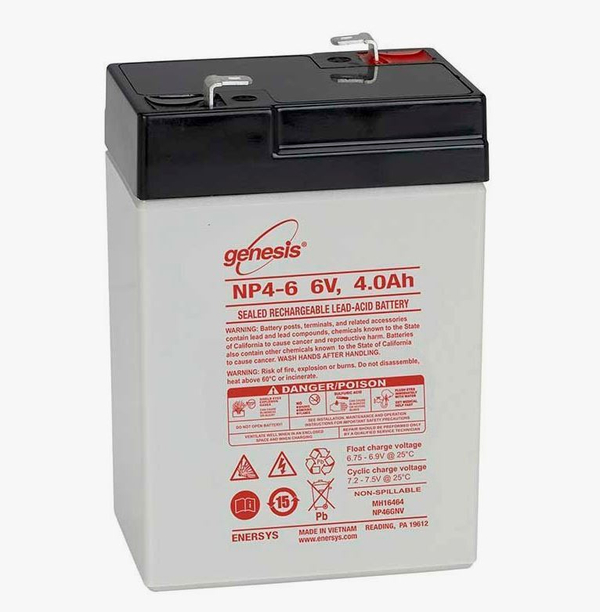Аккумулятор EnerSys Genesis NP4-6