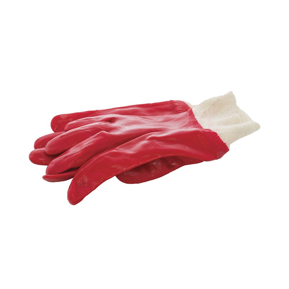 Перчатки маслобензостойкие красные (12/36) 45600---