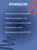 Дверной доводчик NOTEDO DS-16