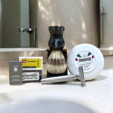 Набор для бритья с т-образной бритвой Muehle r89 (best)