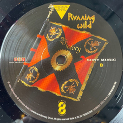 Винтажная виниловая пластинка LP Running Wild The Rivalry Victory (EU 2019)