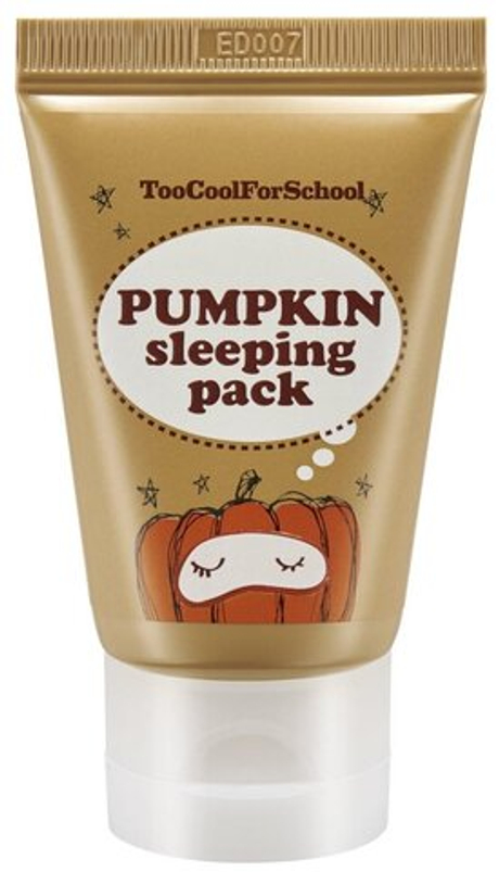 Too cool for School Ночная маска с экстрактом тыквы Pumpkin Sleeping Pack, 30 мл (82173)