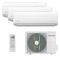 Мультисплит система на 3 комнаты Pioneer KFRI20FW x 3 / 3MSHD21F