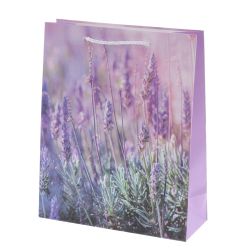 GAEM Пакет подарочный M (бумага 210г/м2, блок микс 12шт), L26 W10 H32 см, 4в.