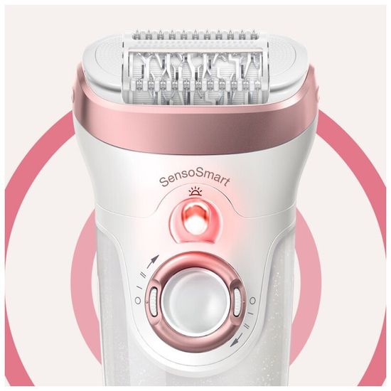 Эпилятор Braun 9-720 Silk-epil 9 SensoSmart, white