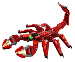 LEGO Creator: Огнедышащий дракон 31032 — Red Creatures — Лего Креатор Творец Создатель