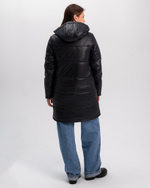 Полупальто зимнее "Альфа" черный