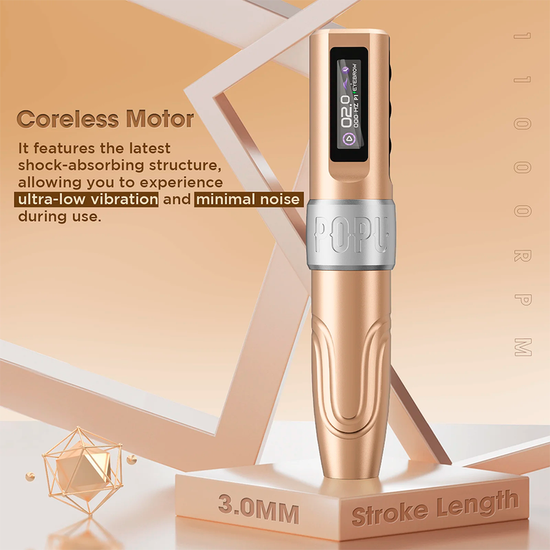 EZ POPU "Mini Diva". Машинка для перманентного макияжа "Мини Дива" | Wireless PMU Machine