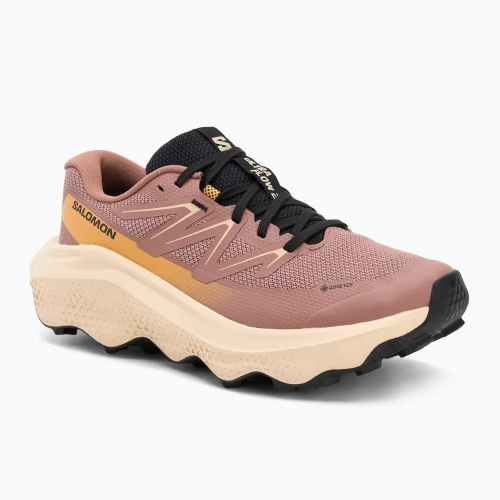 Женские Кроссовки для бега Salomon Ultra Flow 2 GTX burlwood/tender peach/warm apricot