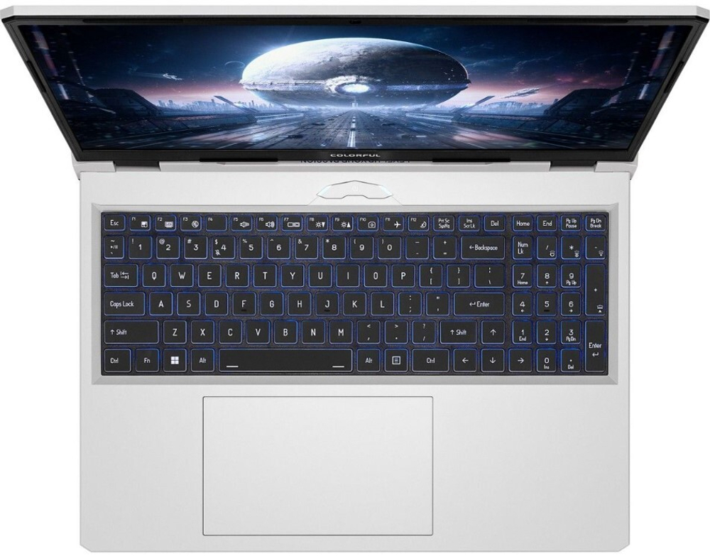 Ноутбук  Colorful EVOL P16 TA 24-HN77B16512H-W-RUA-KA 16 ", Core i7, 16 Гб RAM, 512 Гб SSD, GeForce RTX 4070, Белый