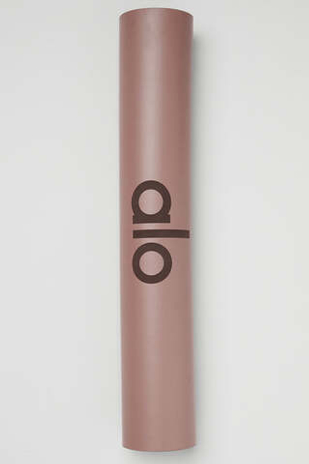 Alo Yoga Коврик для йоги 5 мм, дымчато-розовый