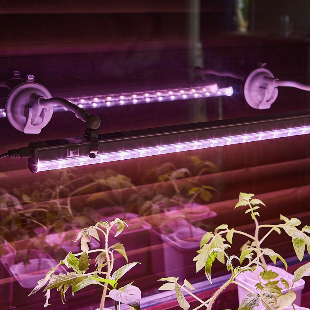 UFP-M01R-150 WHITE POLYBAG SET2 Подставка для светильника ULI-P. на присоске. длина трубки 150мм. Набор из 2шт. Белая. TM ФитоЛето