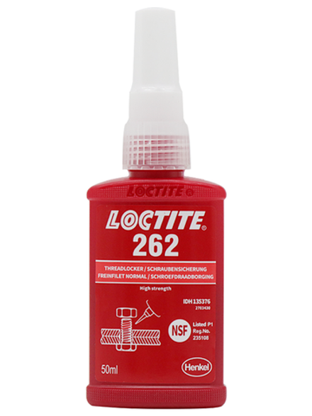 Loctite 262, фиксатор резьбы средне-высокой прочности.