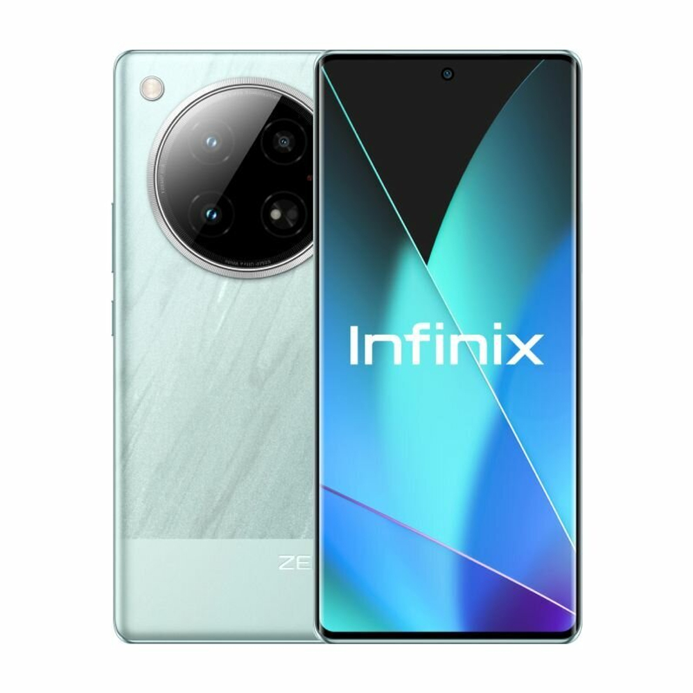 Смартфон Infinix ZERO 40 X6860 256+8GB, Ростест, Android 14, 6.78", AMOLED, blue