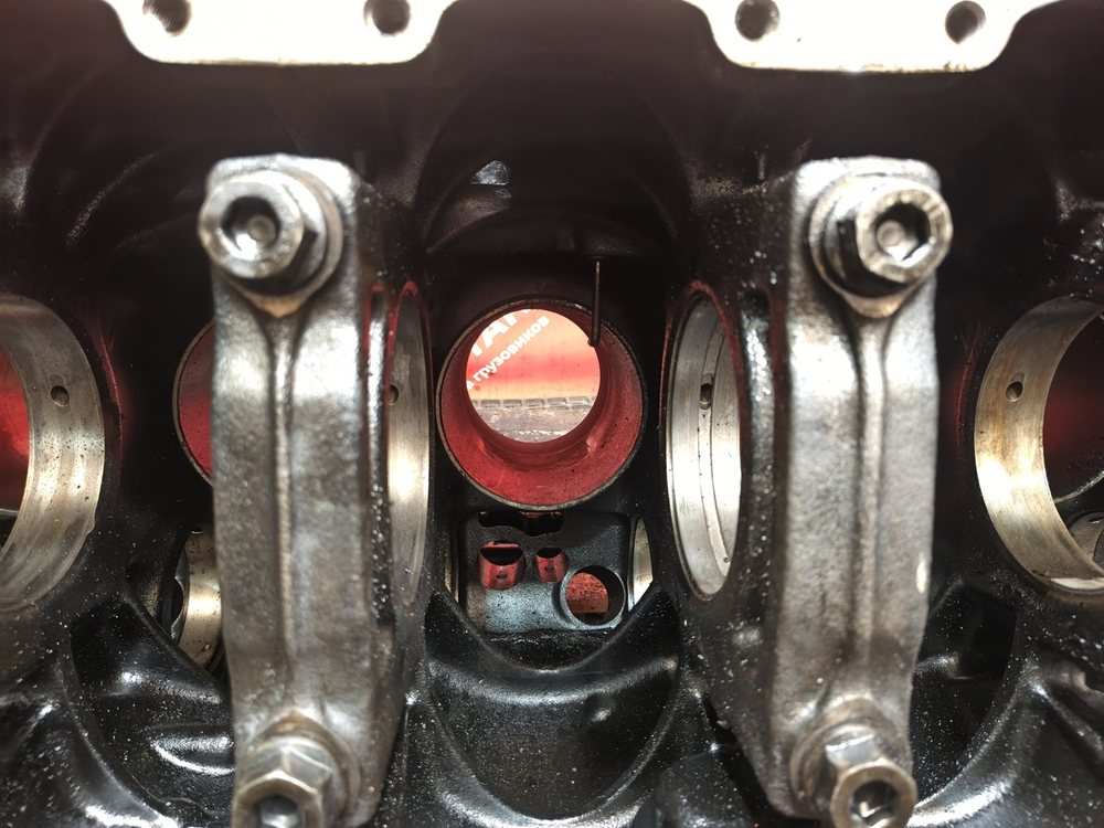 Блок цилиндров двигателя MX340U1 EURO-5