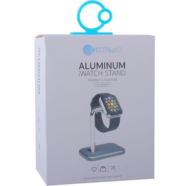 Док-станция COTEetCI Base21 Dock для Apple Watch stand CS7203-TS Серебристый