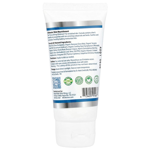 Natural Path Silver Wings, Серебряная травяная мазь, 42,5 г (1,5 унции)