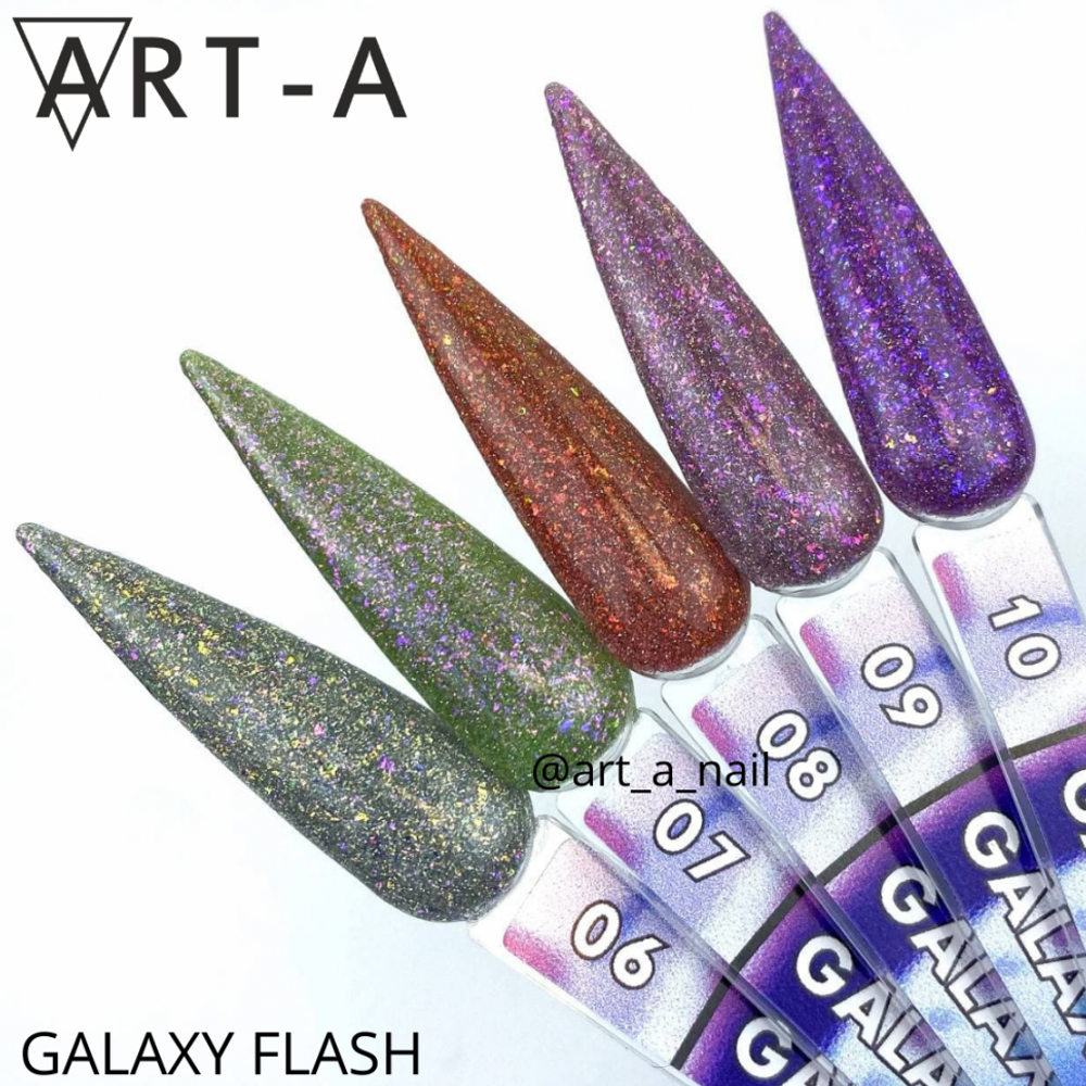 ART-A Гель-лак Galaxy Flash 06, 8 мл