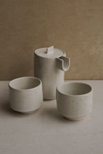 Набор: чайник + 2 стакана / On Ceramics