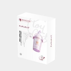 BeYourLover Joy Cup - Вакуумный мини-стимулятор с подогревом и блестками