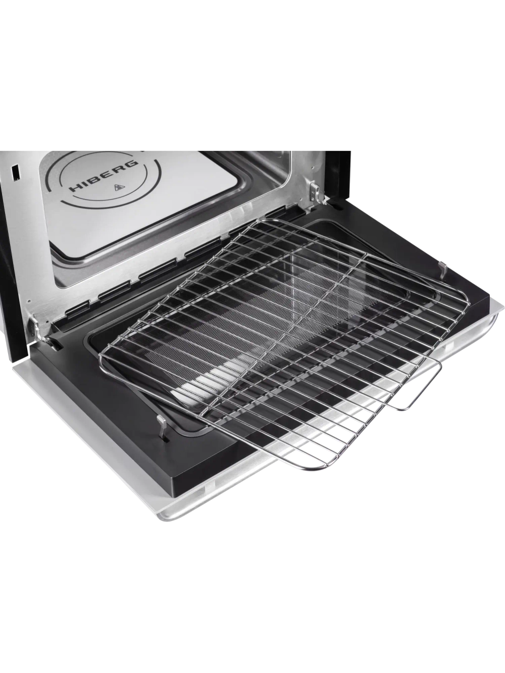 Духовой шкаф Hiberg MS-VM 5115 W SMART (c СВЧ inverter)