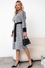 Платье Алана (серый)-46р-р Р11-1231 Nikol
