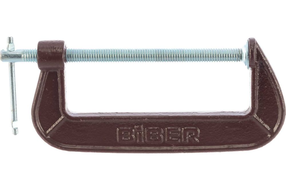 БИБЕР 85854 Струбцина тип G 125мм (10/40)