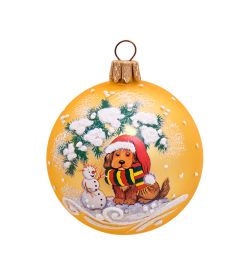 Элита НФШ-1538/2 Ел.украшение Шар «Собачка» 65 мм