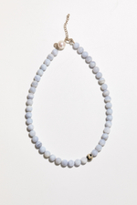 Ожерелье BLISS из голубого агата