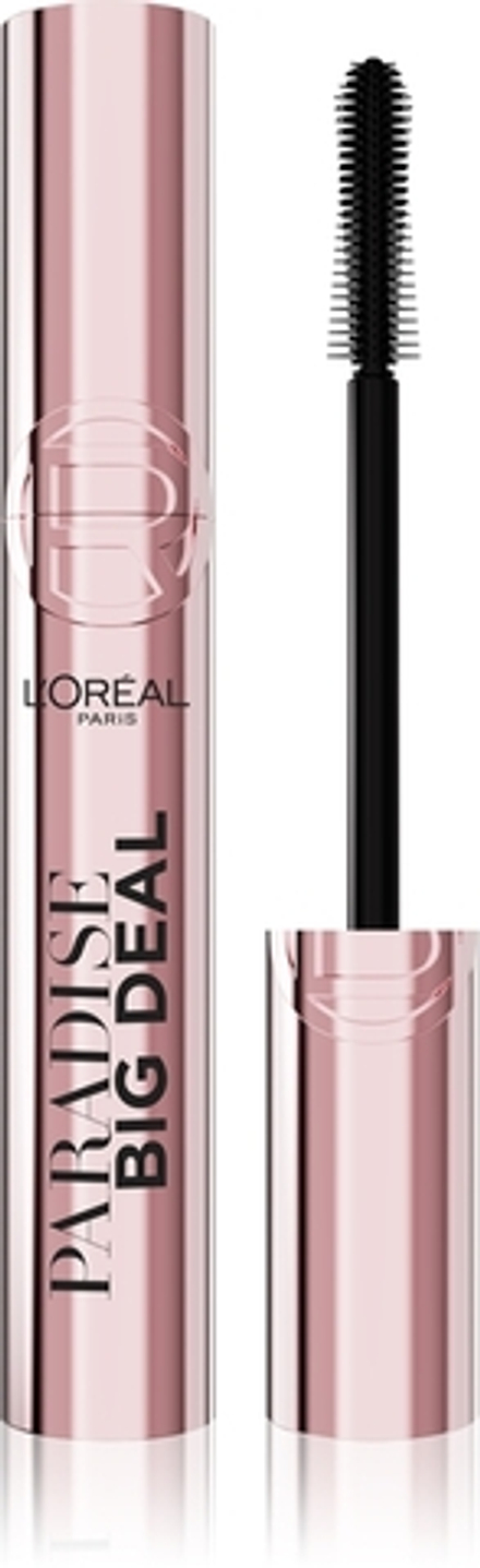 L’Oreal Paris Lash Paradise Big Deal - Уплотняющая и удлиняющая тушь для ресниц, 9,9 ml