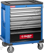 ЗУБР 730 x 475 x 910 мм, инструментальная тележка с 7 ящиками (38903-7)