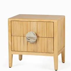 Прикроватная тумба Shadow 56х40 см с двумя ящиками