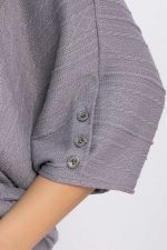 Блуза Вэнсдей (серая) Б14820-4М LT Collection