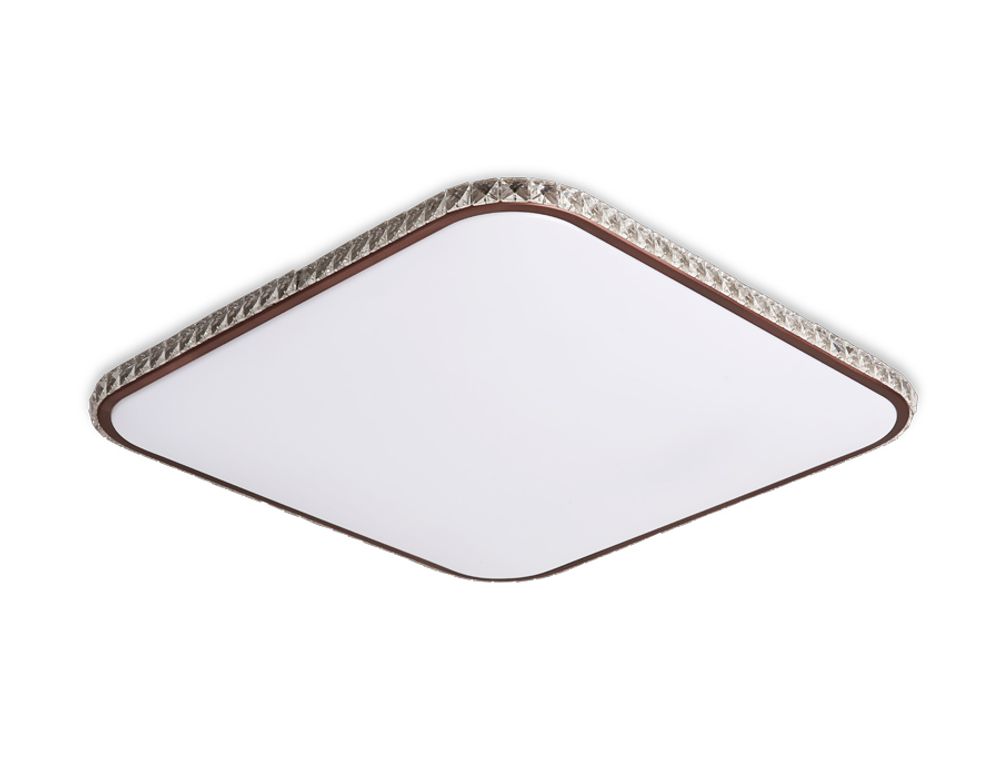 Ambrella Потолочный светодиодный светильник с пультом и дополнительной подсветкой Crystal FF76