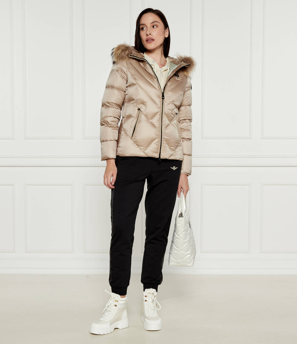 Пуховая куртка ALICIA BLAUER - бежевый(BLDC03051 006047)