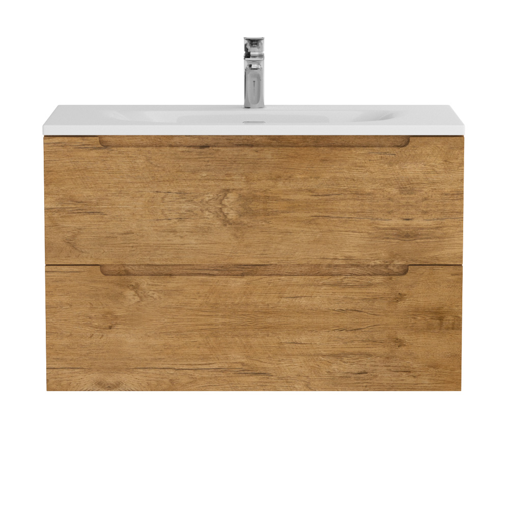 Тумба подвесная с раковиной ETNA39-800/390-2C-SO-RN-P+BB-8099-3-80