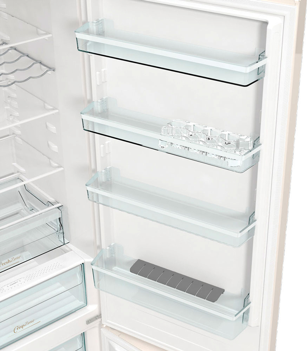 Отдельностоящий двухкамерный холодильник Gorenje NRK6202CLI