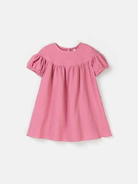 Платье муслиновое "Брусника"