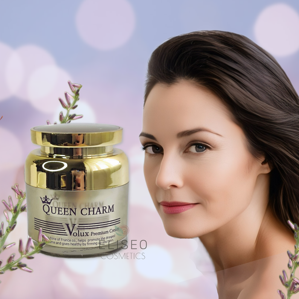 QUEEN CHARM Антивозрастной крем для лица с волюфилином VOLUX PREMIUM CREAM, 50 мл