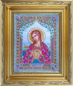 И-25 Набор для вышивания хрустальными камнями Богородица Помощница в родах