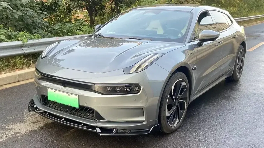 Губа переднего бампера для Zeekr 001 2021-2024 Зикр