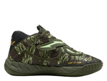 Баскетбольные кроссовки Puma MB.05 Camo Dark Olive-Fizzy Light-PUMA Black