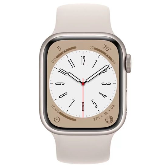 Умные часы Apple Watch Series 8 41mm Aluminum Sport Сияющая звезда Starlight