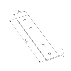 Соединитель профиля SL-LINE-4050-3L-180 Set (Arlight, Металл) 045150