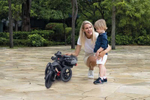 Велосипед-беговел Globber Trike Explorer Foldable 4 в 1 Black-Grey
