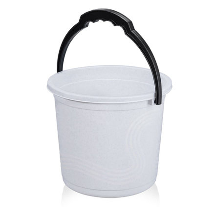 Ведро "Волна" 18л серый