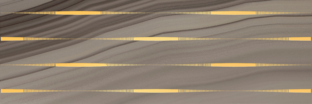 Agat Lines Декор кофейный 20х60