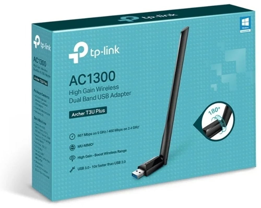 Wi-Fi адаптер TP-LINK Archer T3U Plus