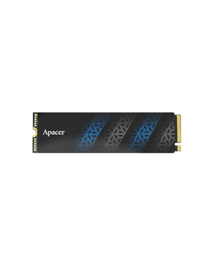 Apacer SSD AS2280P4U PRO 512Gb M.2 2280 PCIe Gen3x4, R3500/W2300 Mb/s, 3D NAND, MTBF 1.8M, NVMe, 350TBW, Retail, Heat Sink, 5 years (AP512GAS2280P4UPRO-1)